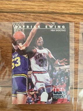 New York Knicks Patrick Ewing Rare  NBA card